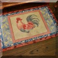 DR04. Rooster door mat. 